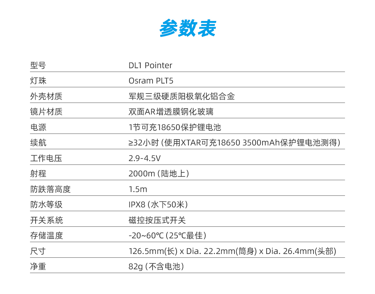 OB视讯·(中国区)整体 Pointer DL1 潜水教练专用指示灯